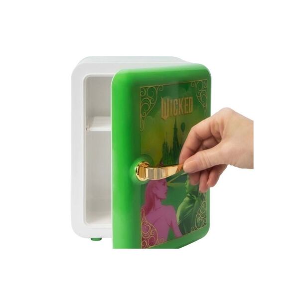 NIB Wicked Mini Beauty Fridge Universal Studio w/LED lights - Picture 4 of 9